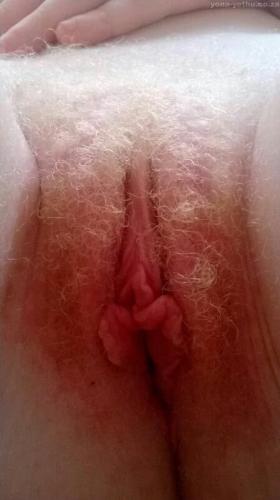 Pretty-Hairy-Albino-Pussy-1