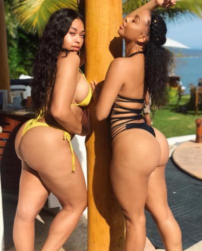 Jordyn Woods and Nakita Johnson