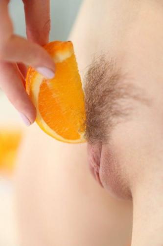 a squeeze of orange